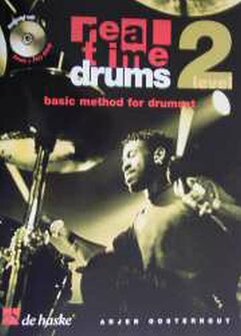 Real Time Drums 2 - Basic Method For Drumset (Level 2) (Boek/2 CD)