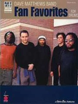 Dave Matthews Band: Fan Favorites, Drums (Book)