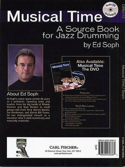 Musical Time: A Source Book For Jazz Drumming (Book/CD)