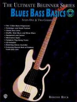 The Ultimate Beginner Series: Blues Bass Basics Steps One &amp; Two Combined (Book/CD)