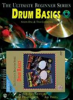 The Ultimate Beginner Series Mega Pack: Drum Basics Steps One &amp; Two Combined (Book/CD/DVD)