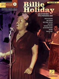 Pro Vocal Volume 33: Billie Holiday (Book/CD)