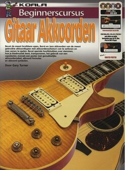 Beginnerscursus Leer Jezelf Gitaar Akkoorden - Boek CD en 2 DVDs en DVD rom