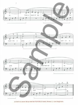 Alfred's Basic Piano Library - Lesboek Niveau 3 - Boek