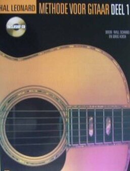 Hal Leonard Methode voor Gitaar Deel 1 - Boek en CD