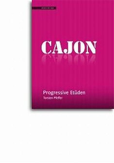Torsten Pfeffer - Cajon - Progressive Etuden - Book