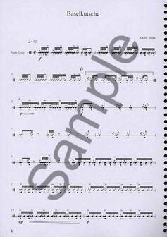 Denis Stilke: Snare Time - 2x5 Solos For Snare Drum (Book)