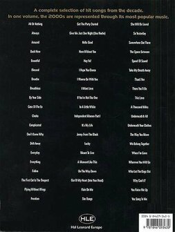 Essential Songs - The 2000s - Piano-Vocal-Guitar - Boek