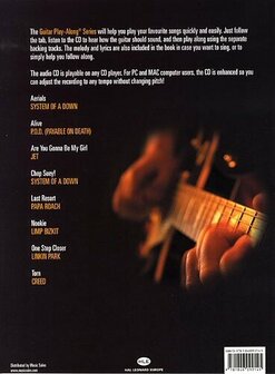 Guitar Play-Along Volume 5 - Modern Rock - Book and CD