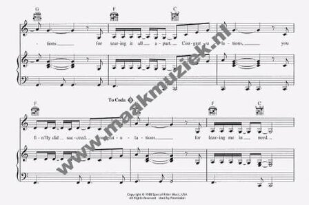 Cliff Richard - Private Collection 1979 - 1988 - Piano-Zang-Gitaar - Book