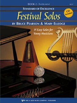 Standard Of Excellence: Festival Solos Book 2 (Snare Drum/Mallets) (Book/2 CD)