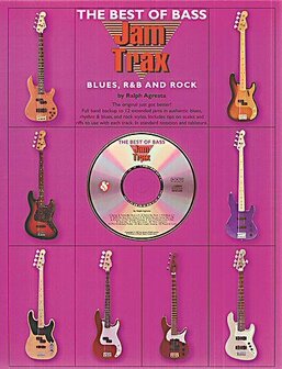 Jam Trax: The Best Of Bass Blues, R And B And Rock (Book/CD)