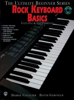 The Ultimate Beginner Series Mega Pack: Rock Keyboard Basics Steps One &amp; Two Combined (Book/CD/DVD)