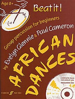Beat it ! African Dances - Evelyn Glennie - Cameron - Book and CD
