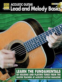 Acoustic Guitar Private Lessons: Lead and Melody Basics (Book/CD)
