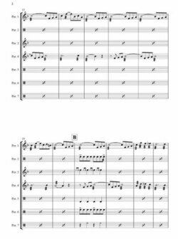 Around the World, voor melodische slagwerkgroep (Partituur + Partijen)