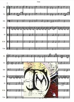 Jarem, voor melodische slagwerkgroep (Partituur + Partijen)