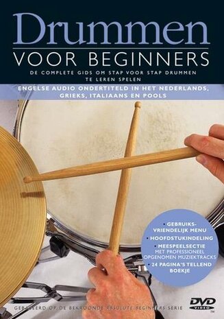 Drummen Voor Beginners (Boek/CD/DVD/Boekje)