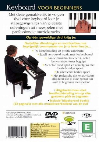 Keyboard Voor Beginners (Boek/CD/DVD/Boekje)