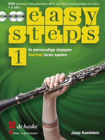 Easy Steps 1 - Klarinet (Boek/2 CD/DVD)