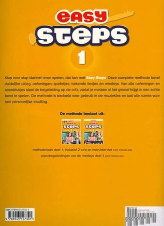 Easy Steps 1 - Klarinet (Boek/2 CD/DVD)