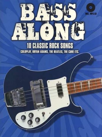 Bass Along - 10 Classic Rock Songs (Book/CD)