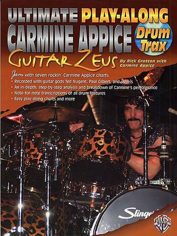 Ultimate Play-Along: Carmine Appice Guitar Zeuz Drum Trax (Book/CD)