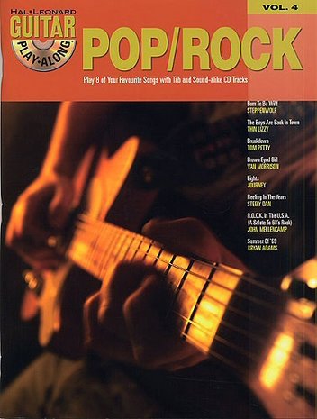 Guitar Play-Along Volume 4 - Pop/Rock (Book/CD)