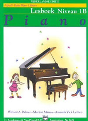 Alfred's Basic Piano Library, Lesboek Niveau 1B (Boek/CD)