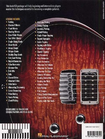 Hal Leonard Guitar Method: Guitar Techniques (Book/CD)