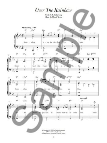 The Wizard of Ozz (Easy Piano) (Boek)