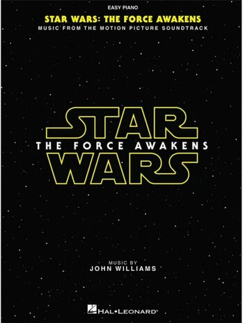 Star Wars: Episode VII  The Force Awakens (Easy Piano) (Boek)