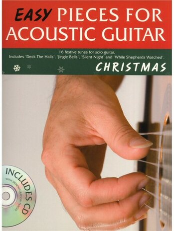 Easy Pieces For Acoustic Guitar: Christmas (Boek/CD)