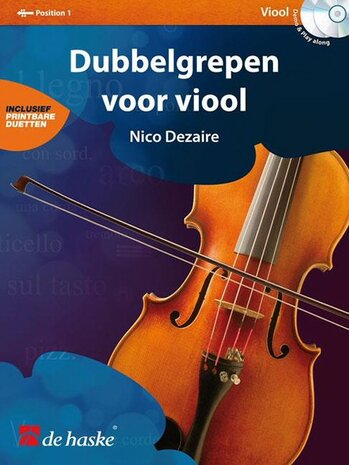 Dubbelgrepen voor Viool (Boek/2 CD)