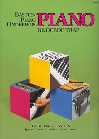 Bastien Piano Onderwijs - Piano Derde Trap (Boek)