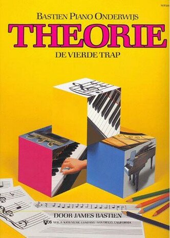 Bastien Piano Onderwijs - Theorie Vierde Trap (Boek)