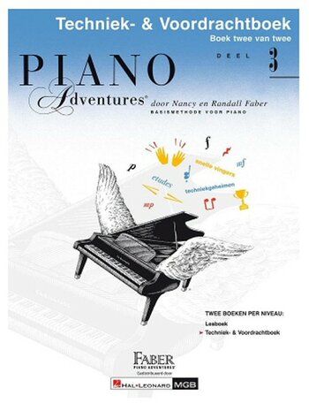 Piano Adventures: Techniek- & Voordrachtboek 3 (Boek)