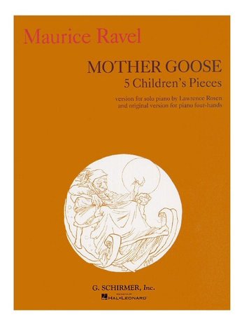Maurice Ravel: Mother Goose - Five Children's Pieces (Book)