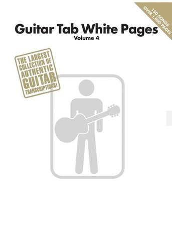 Guitar Tab White Pages Volume 4 (Book)