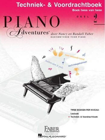 Piano Adventures: Techniek- & Voordrachtboek 2 (Boek)