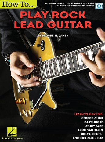 How To Play Rock Lead Guitar (Book/Online Video)