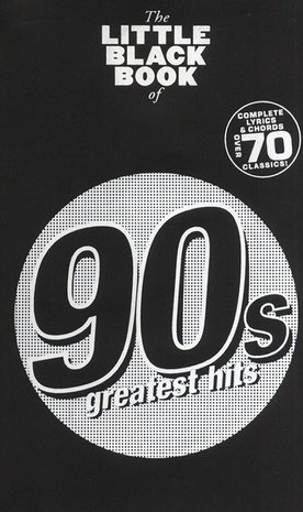 The Little Black Book of 90s Greatest Hits (Akkoorden Boek) (19x12cm)