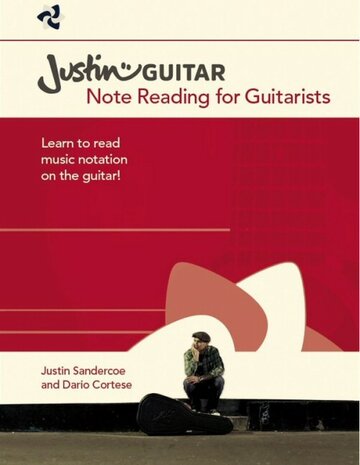 Justinguitar.com Note Reading For Guitarists (Book, 17x25cm)