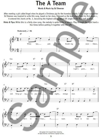 Really Easy Piano: Ed Sheeran (Book)