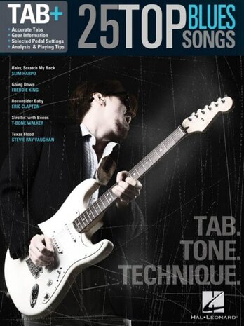 Tab+: 25 Top Blues Songs - Tab. Tone. Technique (Book)