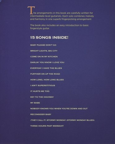 Fingerpicking Blues (Book)