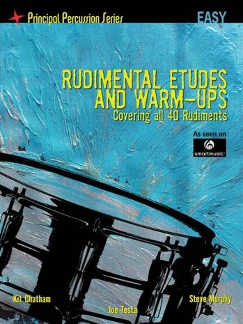 Rudimental Etudes And Warm-Ups Covering All 40 Rudiments (Easy) (Book)