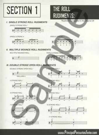 Rudimental Etudes And Warm-Ups Covering All 40 Rudiments (Easy) (Book)
