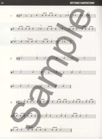 Rhythmic Compositions - Etudes For Performance And Sight Reading (Easy) (Book)