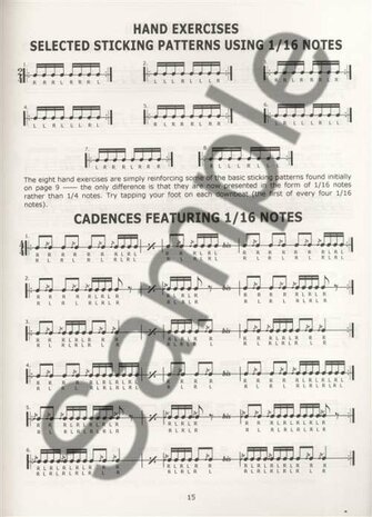 Joel Rothman: Reading, Rudiments And Marching Cadences (Book)